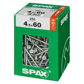 Ruuvi TRX WIROX Spax 4,5x60 XL 250 KPL