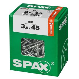 Puuruuvi Spax 3,5 x 45 mm 100 kpl