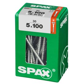 Ruuvi TRX WIROX Spax 5,0x100 L 30 KPL