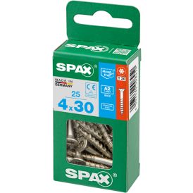 Ruostumaton Universal Ruuvi Spax A2 TRX 4x30 M 25 KPL