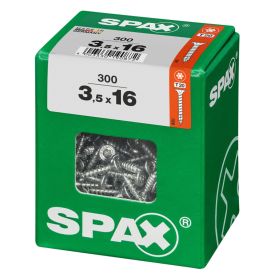 Puuruuvi Spax 3,5 x 16 mm 300 kpl