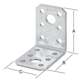Kulmasidoslevy Sinkitty 90 x 90 x 40 mm
