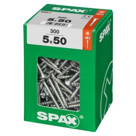 Ruuvi TRX WIROX Spax 5,0x50 XL 300 KPL