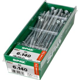 Ruuvi TRX WIROX Spax 6,0x140 XL 50 KPL