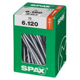Ruuvi TRX WIROX Spax 6,0x120 XL 75 KPL