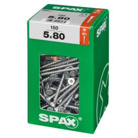 Ruuvi TRX WIROX Spax 5,0x80 XL 150 KPL