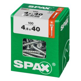 Ruuvi TRX WIROX Spax 4,5x40 L 100 KPL