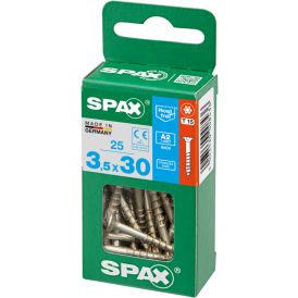 Ruostumaton Universal Ruuvi Spax A2 TRX 3,5X30 S 25 KPL