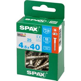 Ruostumaton Universal Ruuvi Spax A2 TRX 4,5x40 M
