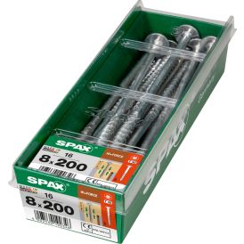 Ruuvi Hi.Force Wirox Spax 8x200 STK 16 KPL