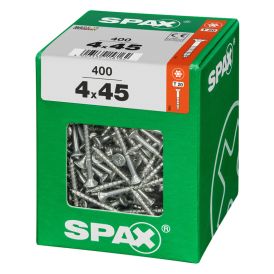 Ruuvi TRX WIROX Spax 4,0x45 XL 400 KPL