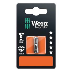 Ruuvauskärki Wera Impaktor PZ 3 25 mm