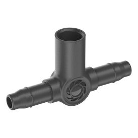 T-liitin Gardena Micro-Drip 4,6 mm kierteellä