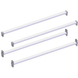 Poikkituki Lundbergs Perussarja 450 mm Valkoinen