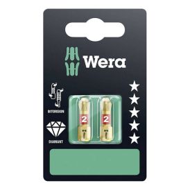 Ruuvauskärki Wera Diamant 855/1 BDC SB Bit PZ2 x 25 mm 2 kpl