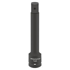 Voimajatkovarsi Matador musta 1/2" 75 mm