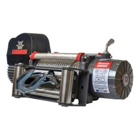 Sähkövinssi Warrior Samurai 8000 Gen2 teräsvaijerilla