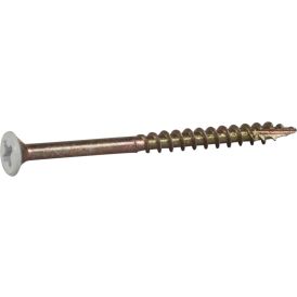 Sokkeliruuvi Essve 3,4 x 45 mm 250 kpl valkoinen