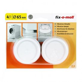 Tärinänvaimennin pesukoneelle Fix-o-moll 65 mm 4 kpl