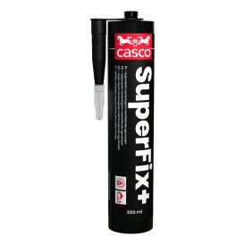 Asennusliima Casco SuperFix+ Musta 300 ml