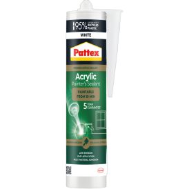 Maalarinakryyli Pattex Valkoinen 280 ml