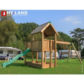 Leikkitorni HY Land malli 3 ja keinumoduuli