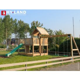 Leikkitorni HY Land malli 5 ja keinumoduuli