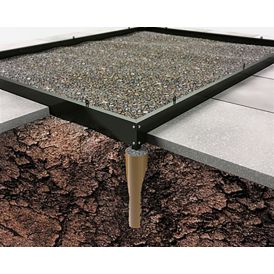 Terässokkeli Altan alumiini 1,3 m² kasvihuoneeseen