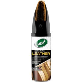 Nahkapintojen puhdistusaine Turtle Wax POWER OUT! Leather Cleaner & Conditioner 400 ml