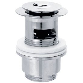 Poistoventtiili Syros 1 1/4" Kromi