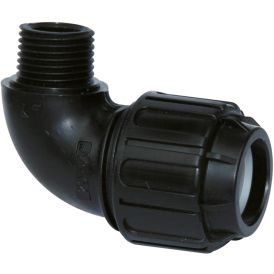 Muoviputkiliitin 25 mm x 3/4" UK