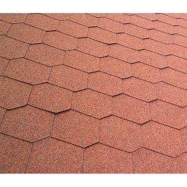 Kattolaatta Plano Natur 3 m²/pkt tiilenpunainen