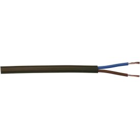 Muovikaapeli Kabelexpress H03VVH2-F 2x0,75 mm² ruskea 5 m