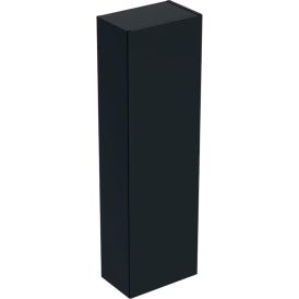 Puolikorkea kaappi Ido Elegant mattamusta 33 x 21 x 110,5 cm