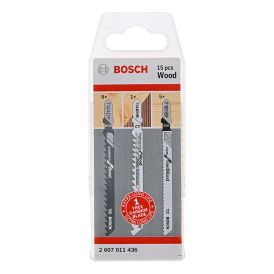 Pistosahanteräsarja Bosch Wood 15-os.
