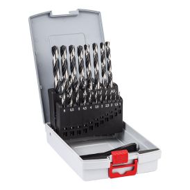 Metalliporanteräsarja Bosch HSS-R 19-osainen 1-10 mm