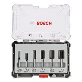 Jyrsinteräsarja Bosch 8 mm kara 6-os.