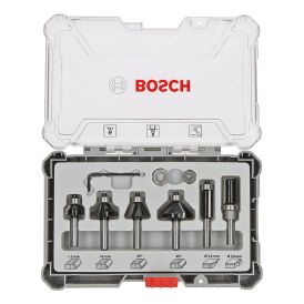 Jyrsinteräsarja Bosch hm mixed 8mm 6kpl