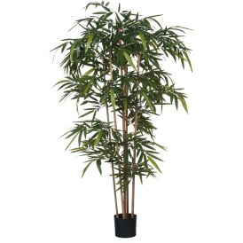 Silkkikasvi bambu muoviruukussa 180 cm