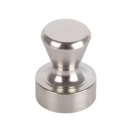 Kartiomagneetti Fix-o-moll neodyymi hopea Ø 12 x 16 mm 4 kpl/pkt