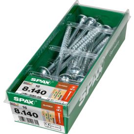 Ruuvi Hi.Force Wirox Spax 8x140 STK 16 KPL