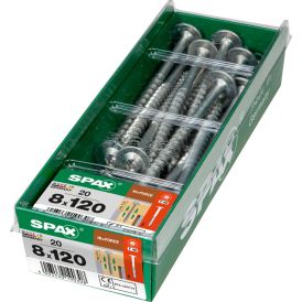 Ruuvi Hi.Force Wirox Spax 8x120 STK 20 KPL