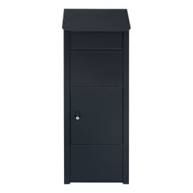 Pakettipostilaatikko MEFA Bosca 491000B musta 33,9 x 22,2 x 94 cm