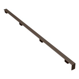 Kannatinsuoja Elfa Classic keskelle grafiitinharmaa 420 x 14 x 20 mm