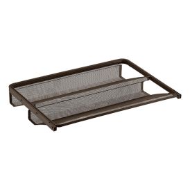 Kenkähylly mesh Elfa ulosvedettävä grafiitinharmaa 605 x 430 mm