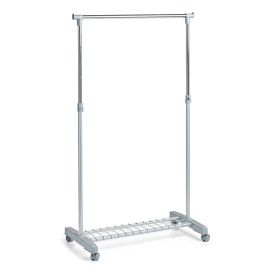 Vaateteline Zeller harmaa 83 x 43 x 93,5-170 cm