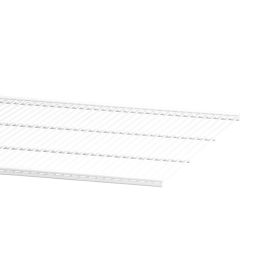Lankahylly Elfa Classic valkoinen 902 x 494 mm