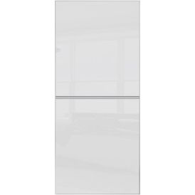 Liukuovi Lundbergs Decotique Valkoinen 610 x 2301 mm 2-peilinen
