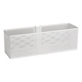 Seinäkori mesh Elfa valkoinen suuri 435 x 136 x 144 mm