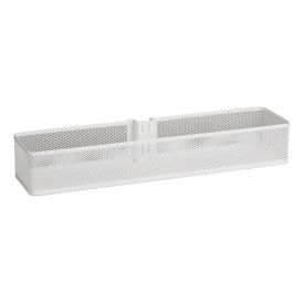 Seinäkori mesh Elfa valkoinen keskikoko 435 x 106 x 74 mm